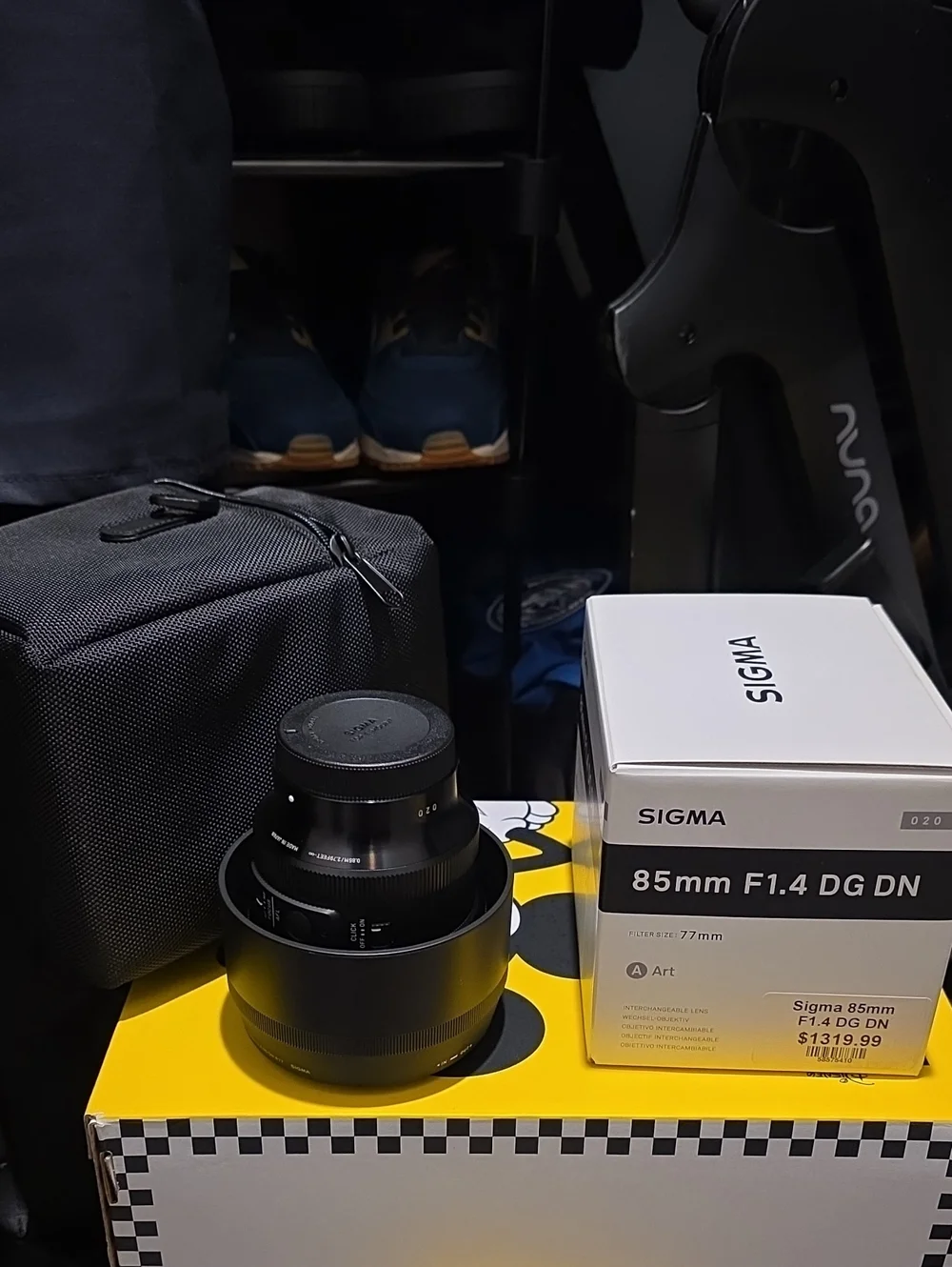 Sigma 85mm F1.4 DG DN Lens - Black
